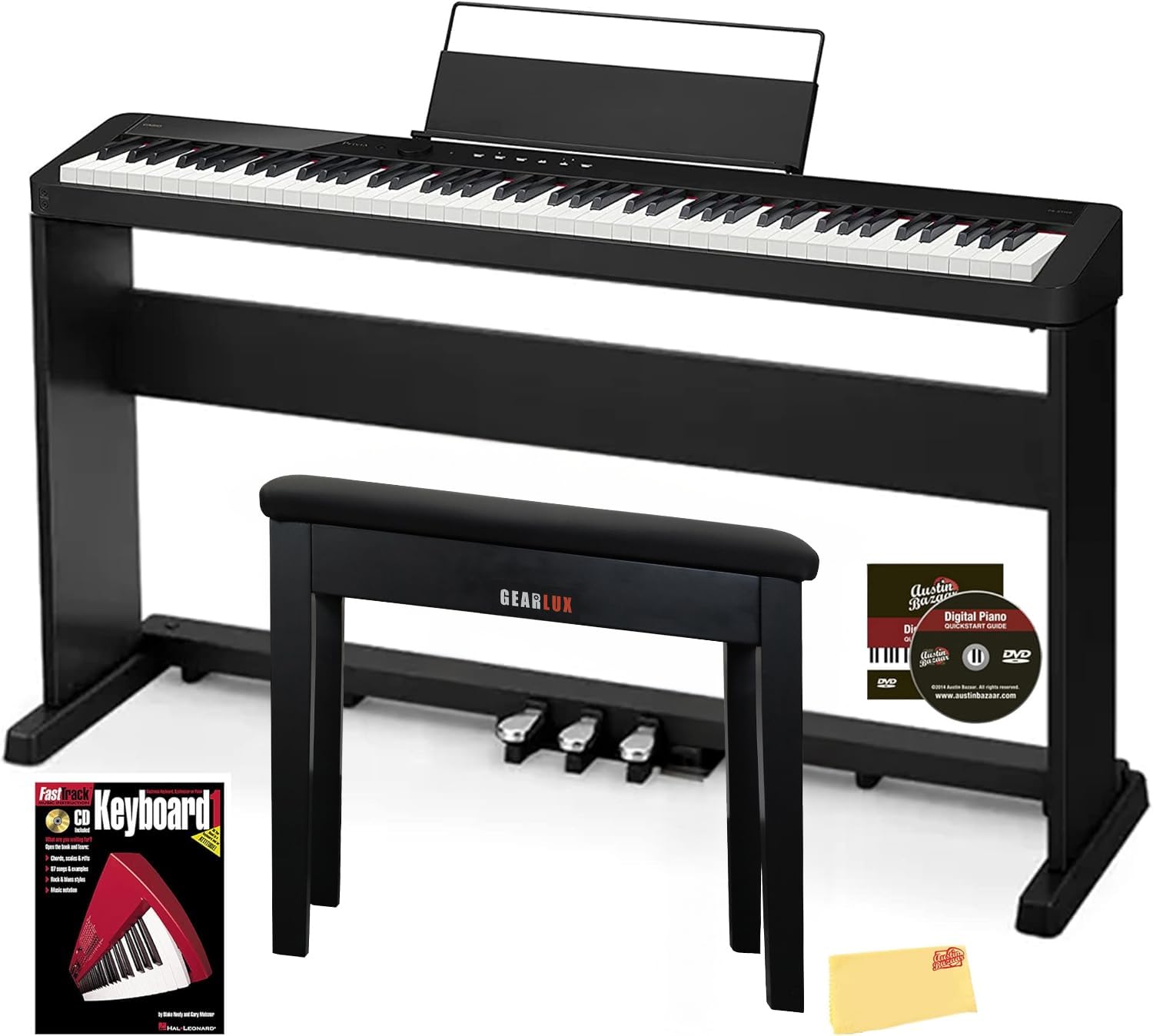 美品　カシオ　電子ピアノ　CDP-S160 　88鍵盤　2023年製 CASIO CDP-S160 BK ブラック 電子ピアノ 88鍵盤 ヘッドホン・X