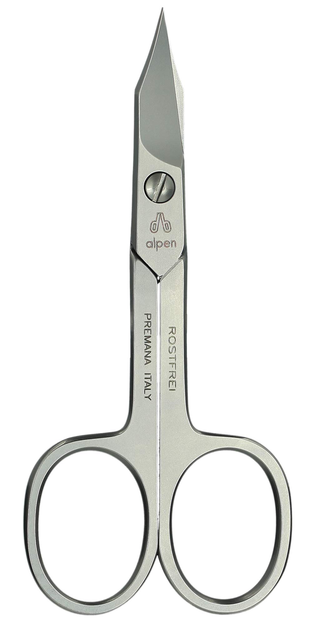 ALPEN Tijeras de uñas Pol. 4 x AISI420 punta de acero inoxidable arenado