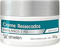 Di Hellen Cosméticos Creme Ressecados Para Mãos E Pés Com Ureia