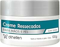 Di Hellen Cosméticos Creme Ressecados Para Mãos E Pés Com Ureia