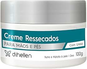 Di Hellen Cosméticos Creme Ressecados Para Mãos E Pés Com Ureia
