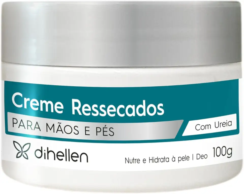 Di Hellen Cosméticos Creme Ressecados Para Mãos E Pés Com Ureia