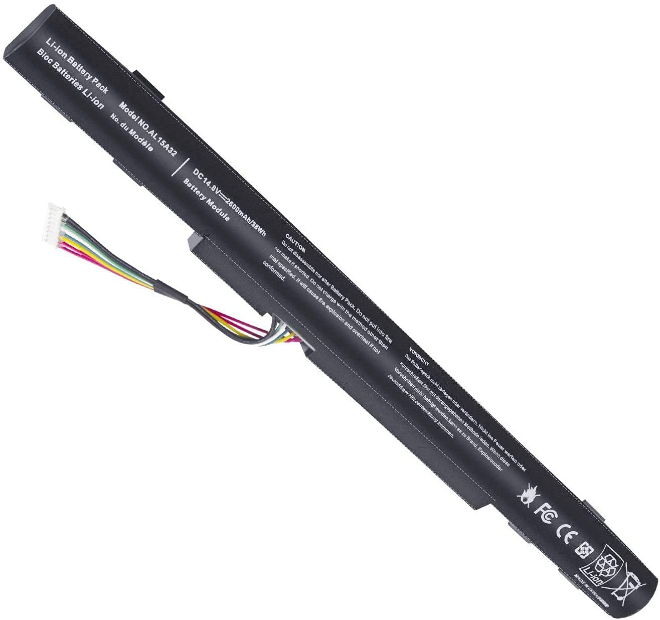 AL15A32 Laptop Battery Compatible for ACER Aspire E5-573 E5-573G E5-574G E5-473G 4ICR17/65 TravelMate P257-M P258-M P277-M P278-M Battery-image-36