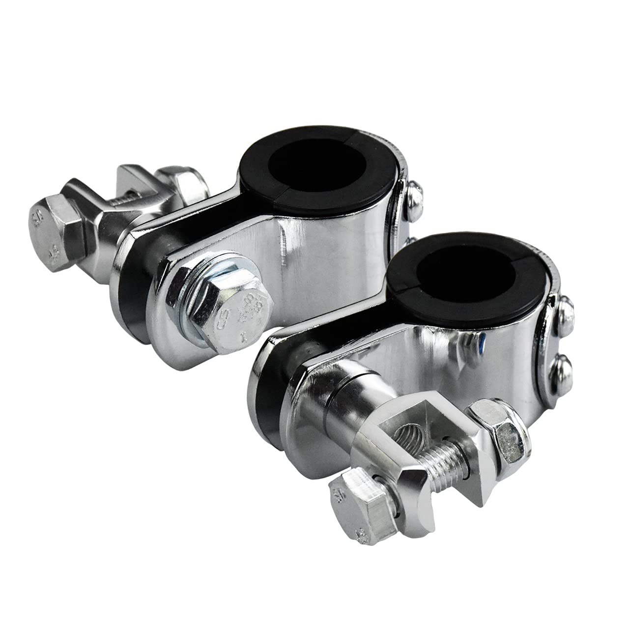 Motorcycle Universal 32mm Highway Bar Footpeg Footrest Mount Clamp Bracket Fit For Harley Sportster Softail Fatboy Dyna Touring Akcesoria