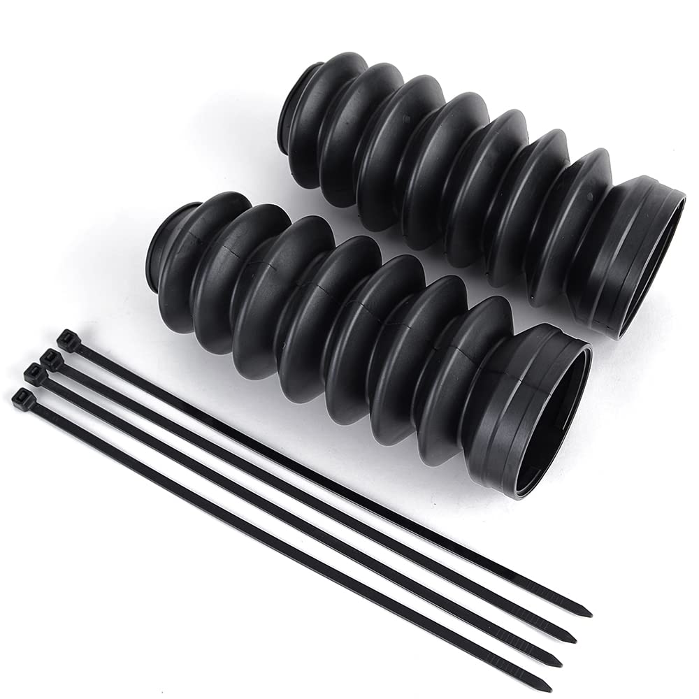 Parapolvere Per Forcella Moto – 2 Coperture In Gomma Robusta Per Ammortizzatore, Impermeabili E Antipolvere, Compatibili Con Honda Dio E Jog50/90