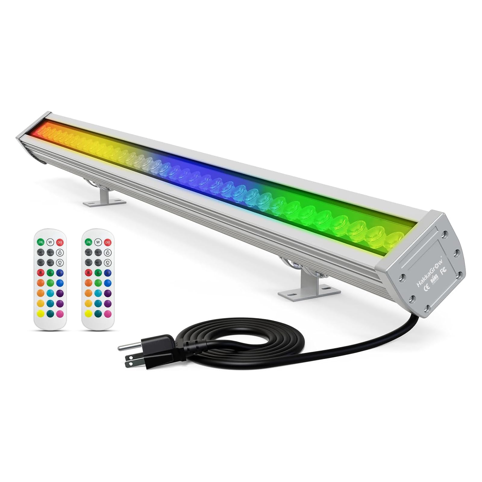 Amazon.co.jp : HakkaGrow LEDウォールウォッシャーライト RFリモコン