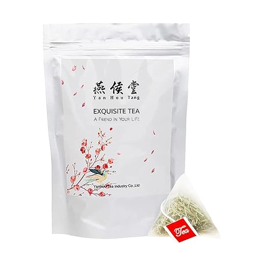 Yan Hou Tang Bolsas de té Oolong blancas orgánicas Belleza oriental Dong Fang Mei Ren Sampler 50 Recuentos Sabor Miel Alimentos Verde Relajación