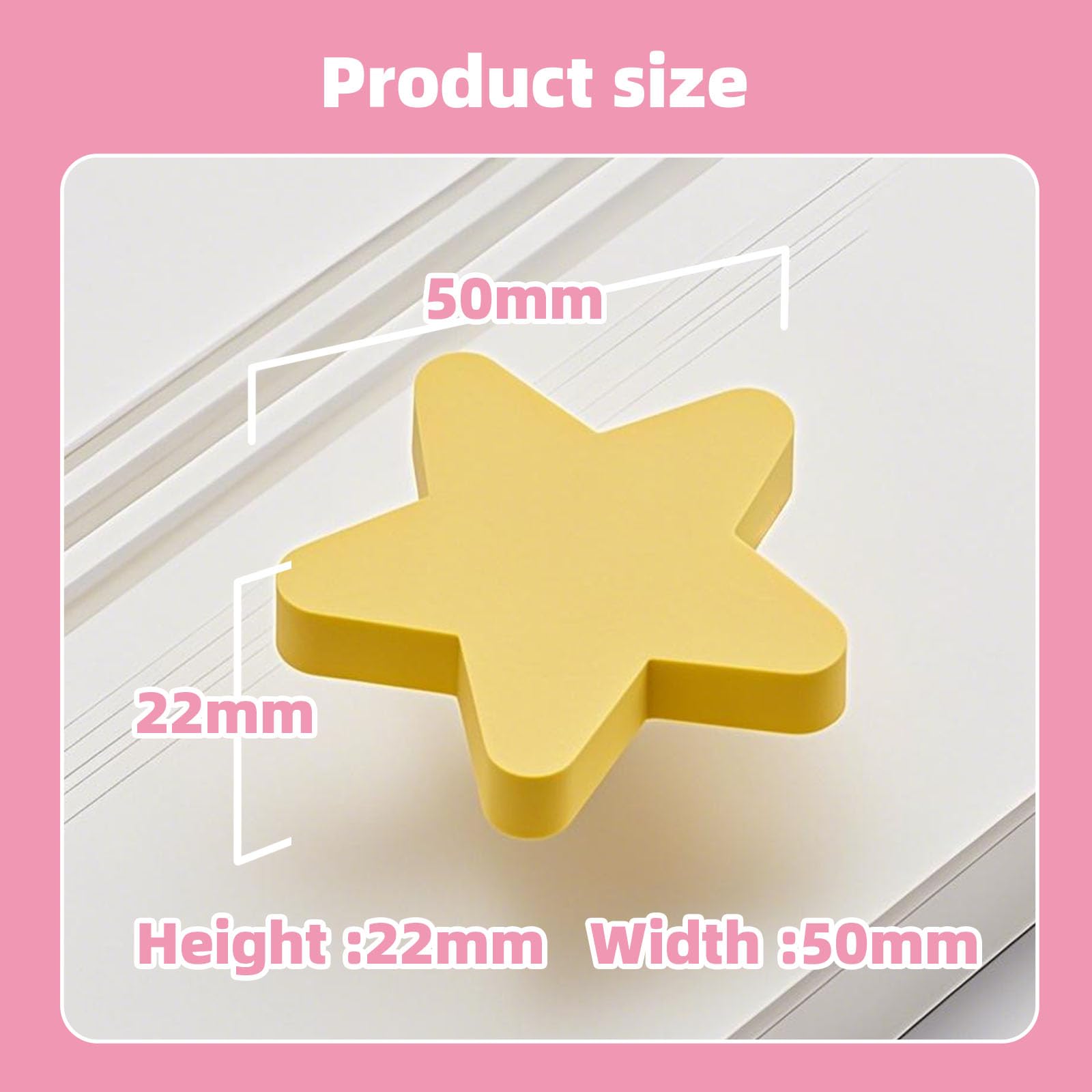 Lot de 6 poignées de meuble en bois pour chambre d'enfant, motifs mignons, poignées de tiroir avec vis, poignées de porte pour chambre d'enfant