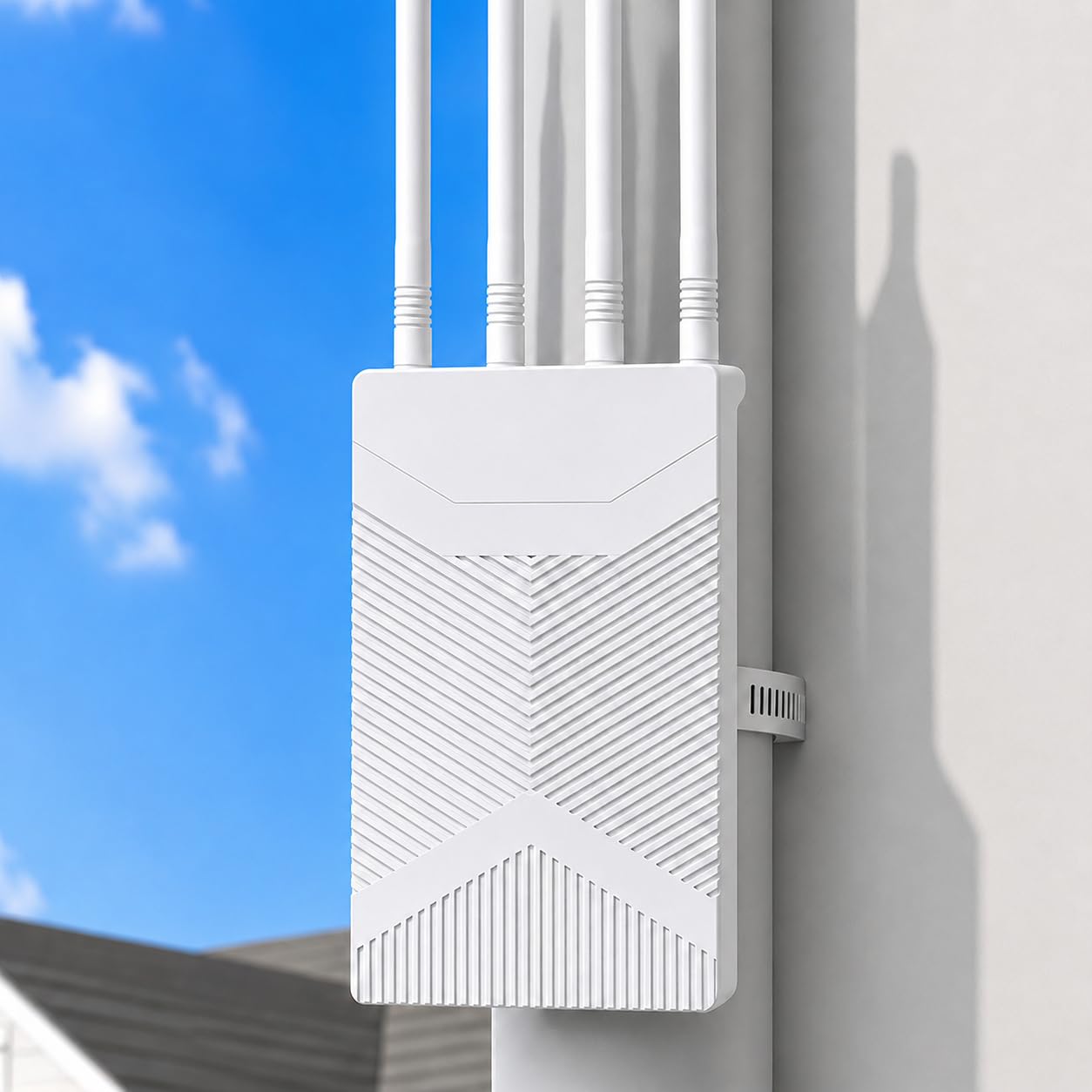 MEETOWN WLAN Repeater Outdoor, WLAN Verstärker Outdoor, IP67 Wetterfester, 20260720