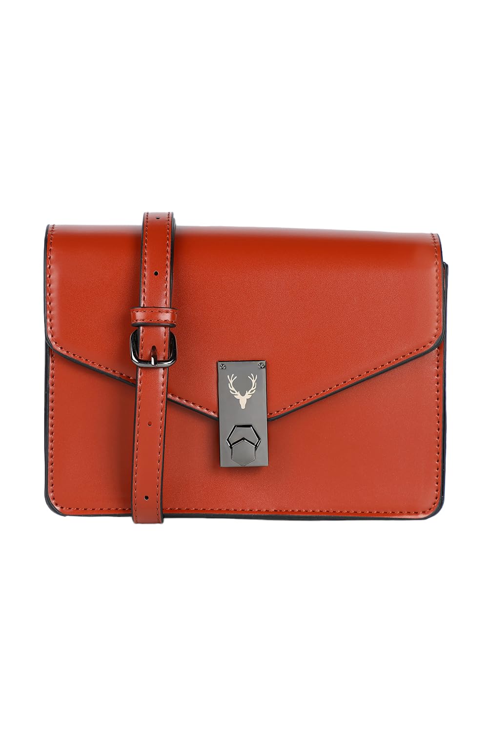 Allen Solly Womens Solid Sling Bag,Rust (B0D229KHFF) Amazon Price History, Amazon Price Tracker