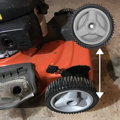 Miniatura 7 de ranwin 532401274 Ruedas de tracción delantera aptas para cortacésped HU  Llantas de tracción delantera para tractor de cortacésped autopropulsado