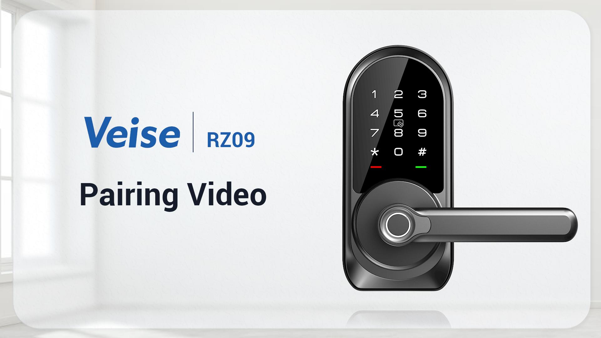 Veise RZ09 Smart Lock, 7-in-1 Keyless Entry with Handle Set, APP