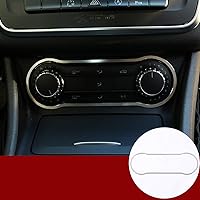 Vista 1 de YIWANG Aleación de aluminio aire acondicionado interruptor decorativo anillo pegatinas para Mercedes Benz GLA CLA A clase B W176 W246 200 220 A180