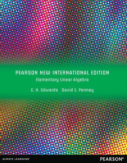 Elementary Linear Algebra Pnie      Paperback – November 1, 2013