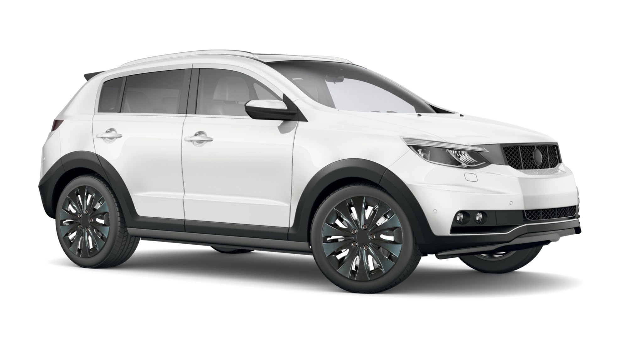 CARTREND Enjoliveurs 15'' pouces Cap De Roue Jeu Enjoliveur Auto 70288