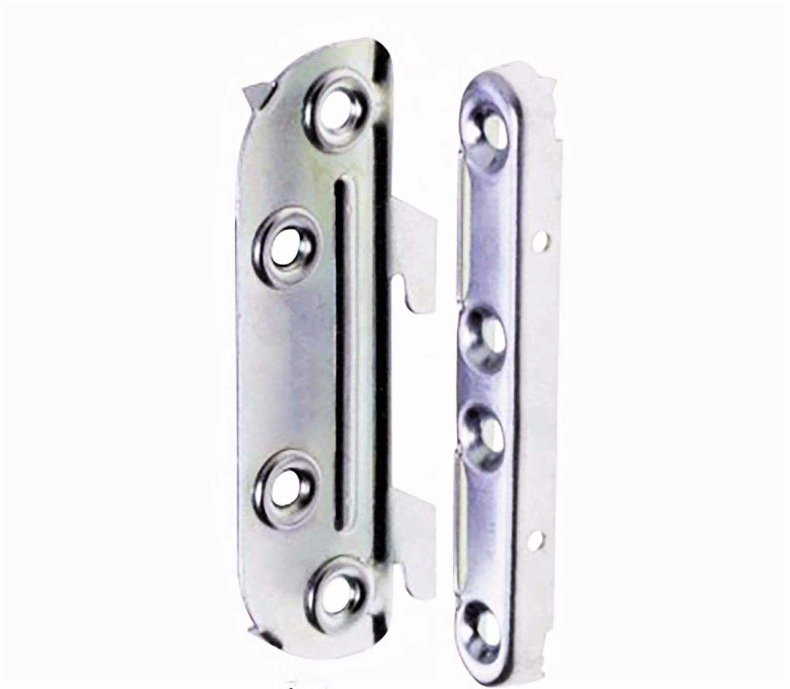 Celtic Woods Set of Bed Fittings connectors Brackets Joiners Replacement Hook in, 100mm