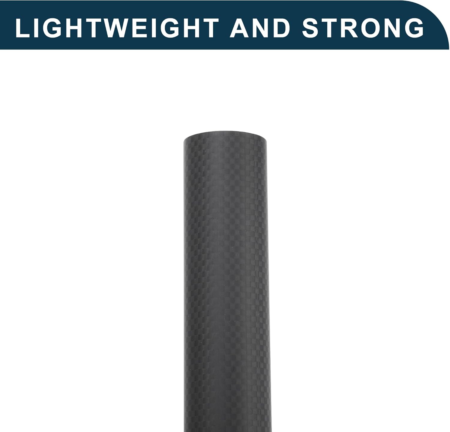 Bike Seat Posts Lightweight Bike Saddle Post Seat Tube Matte Black 1 Pc 33.9x500mm Carbon Fiber