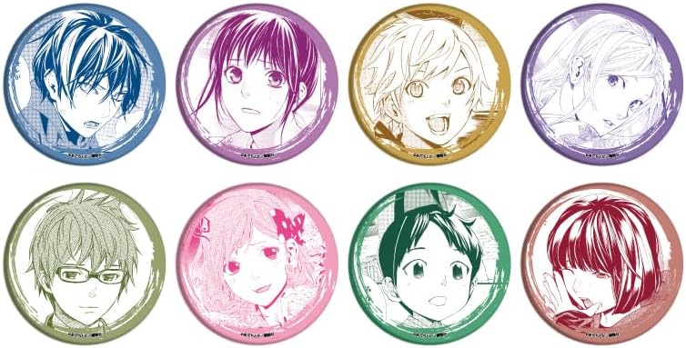 Noragami 01 [Official Illustration] Can Badge Box of 8