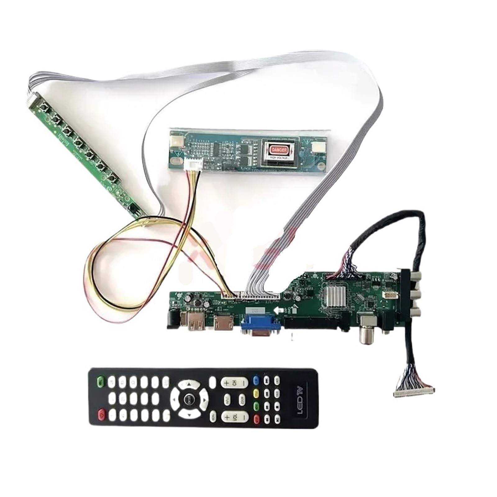 For LM200WD1-TL LTM200KT03 Scheda Di Driver Del Controller Digitale DVB 2CCFL LVDS-30Pin Display LCD Kit FAI DA TE 1600 * 900 USB + HDMI + VGA + AV + IR | For LM200WD1(TL)(D2)