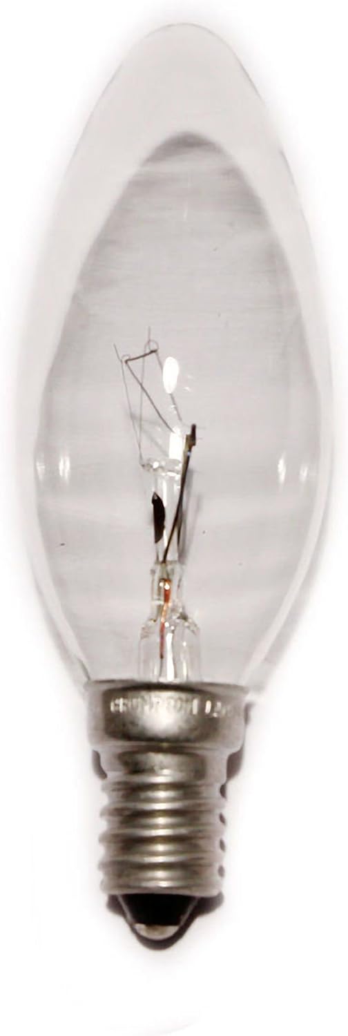 Radium Candle Bulb Clear E14 15 Watt EEC E Amazon.co.uk Lighting