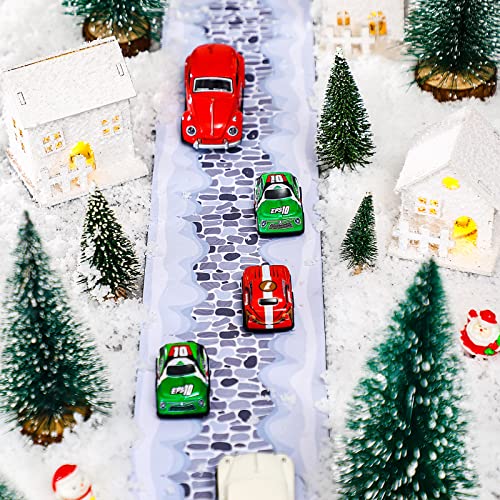 Generic KED-HAULL-01A41524AFFAS Haull Christmas Village Accessories Village Roads And Streets Snow Mat Christmas Cobblestone Road Snow Brick Mat thumb #1