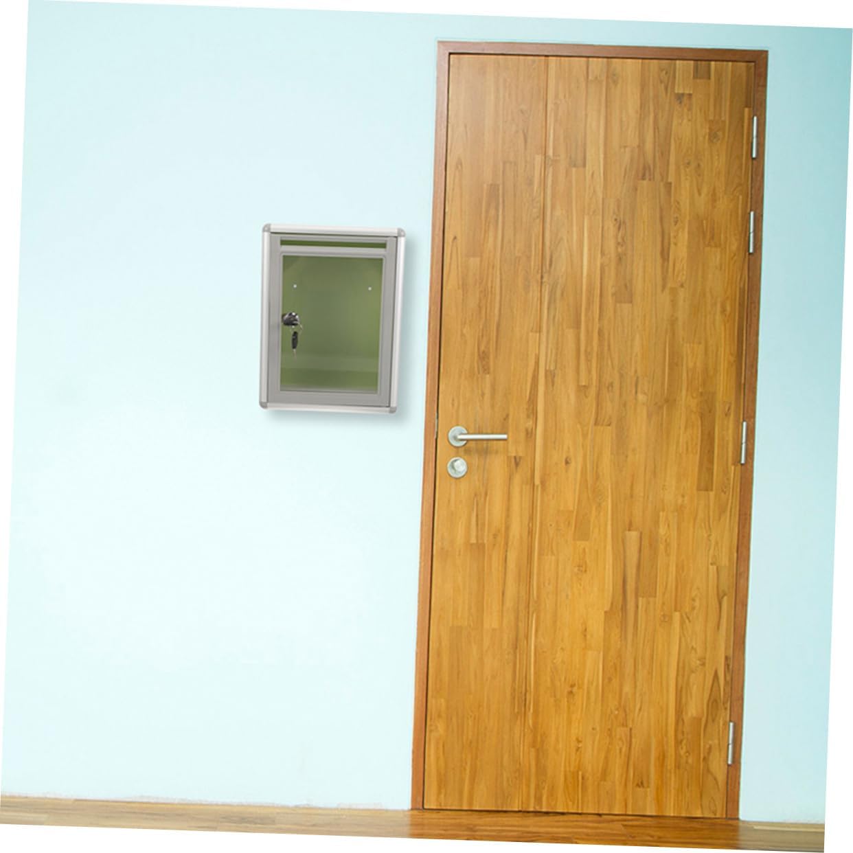 Metal Wall Mailbox Wall Mount Mailbox Suggestion Box Prevent Mail Loss