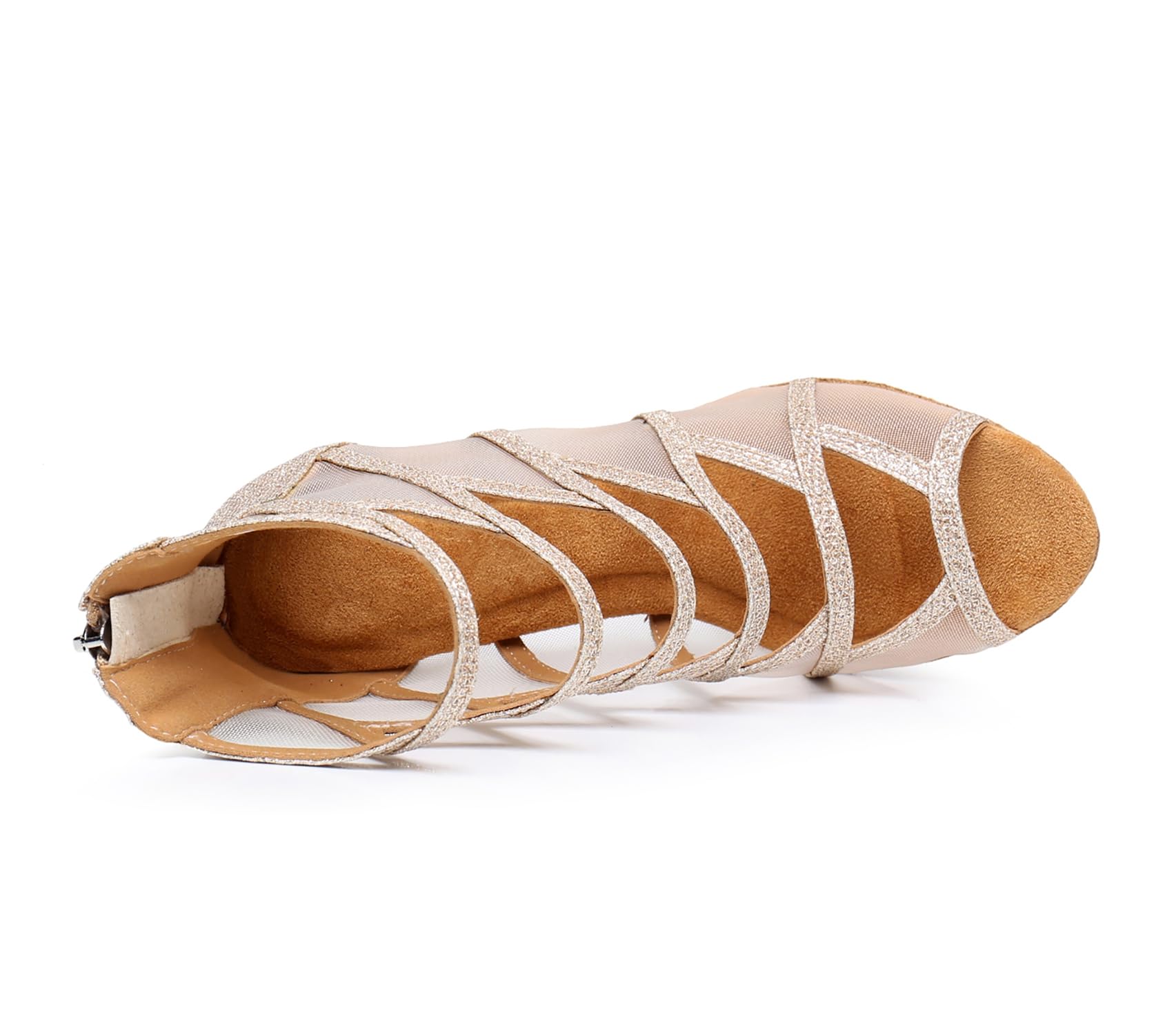 Latynoskie buty do tańca dla kobiet Cut-Out, oddychające, do klubu, na imprezę, botki