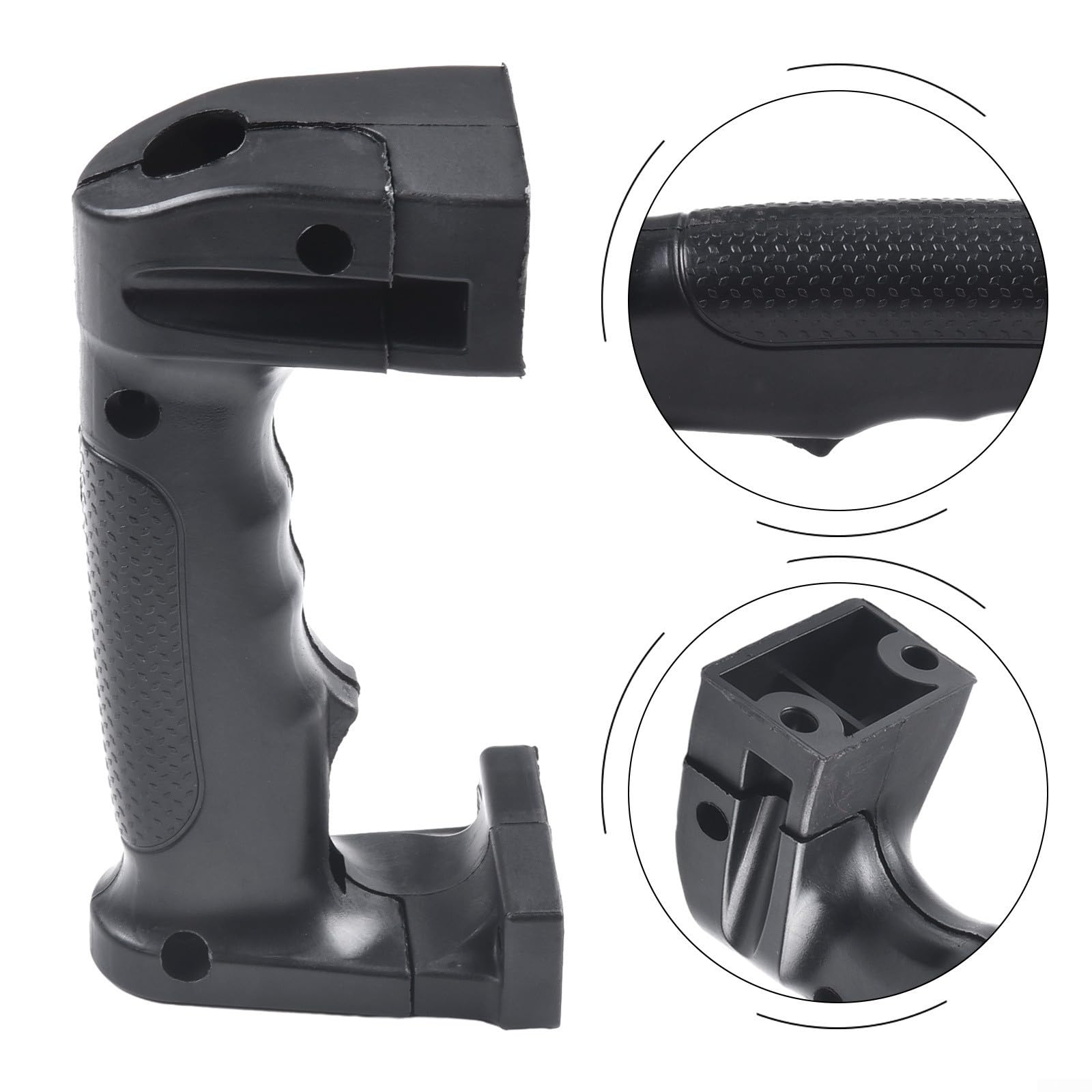 Manico di ricambio in plastica compatibile con martello demolitore elettrico 65A per un maggiore comfort dell'utente