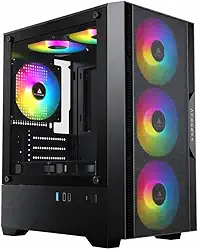 PC Gamer Ryzen 3 3200G com Vídeo Integrado, 32GB DDR4, SSD 240GB, 650W, Wi-Fi + Bluetooth, Windows 11 Pro, Radeon Vega 8 Graphics