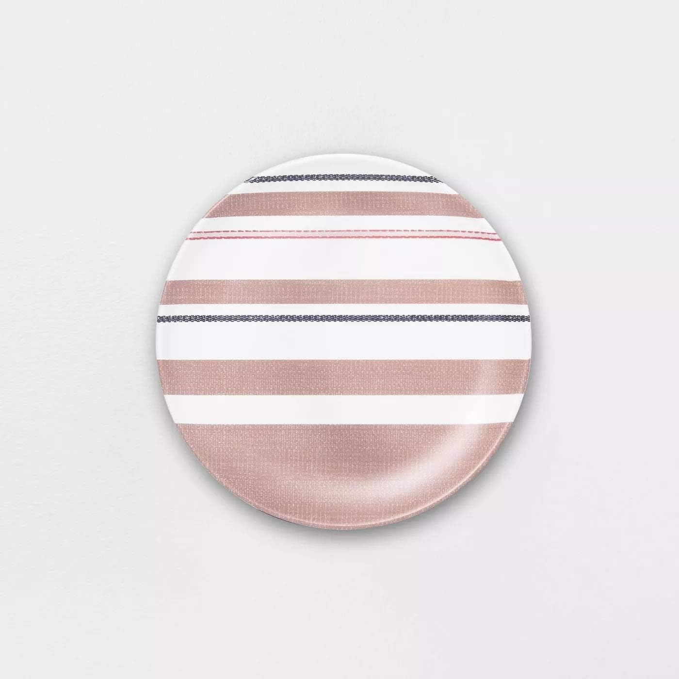 4 Pack Melamine Multi Stripe Salad Plate Hearth & Hand