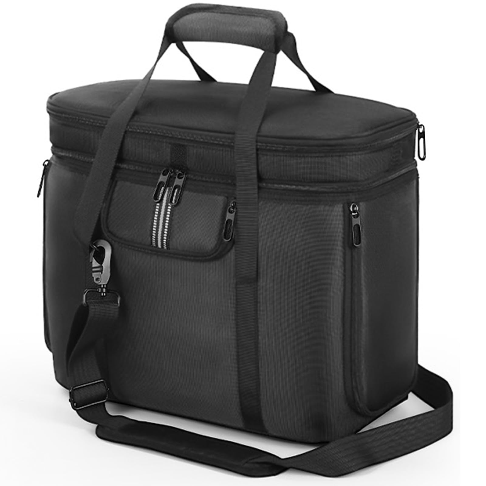 HUAYUWA Custodia da trasporto compatibile con ECOFLOW RIVER 2/2Pro/2Max/3/3Plus/ DELTA 2/3Plus, Power Station portatile e accessori borsa portaoggetti a tracolla (per DELTA 2/Delta 3Plus)