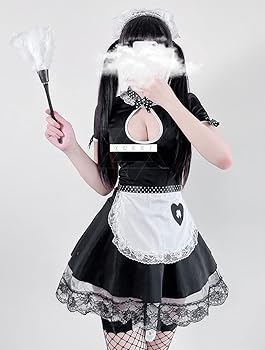 【訳あり】メイド服【まとめ売り】 Amazon.co.jp: [YUEEI] メイド服 セクシー コスプレ 胸元 胸開き