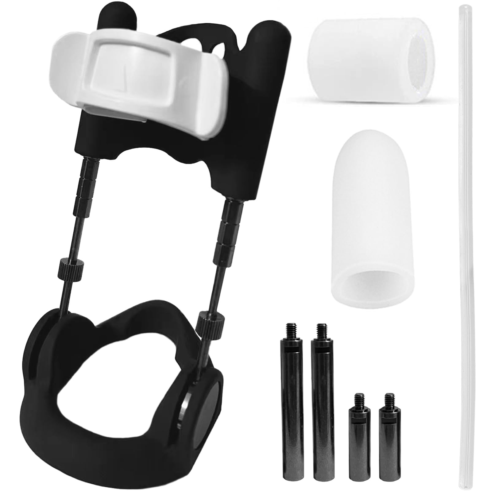Upgraded Third-Generation Male Extender, Physical Stretching Device Trainer, Adjustable & Growth Promoting Traction Device (Black)