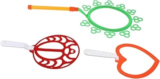 Totority 3pcs Set Bubble Stick Kids Summer Toys Outside Toddler Toys Outdoor Gifts Bubble Blowing Wand Bubble Maker Wand Heart Bubble Wand Bubble Wands Toy Bubbles Maker Big Bubble Wand Set