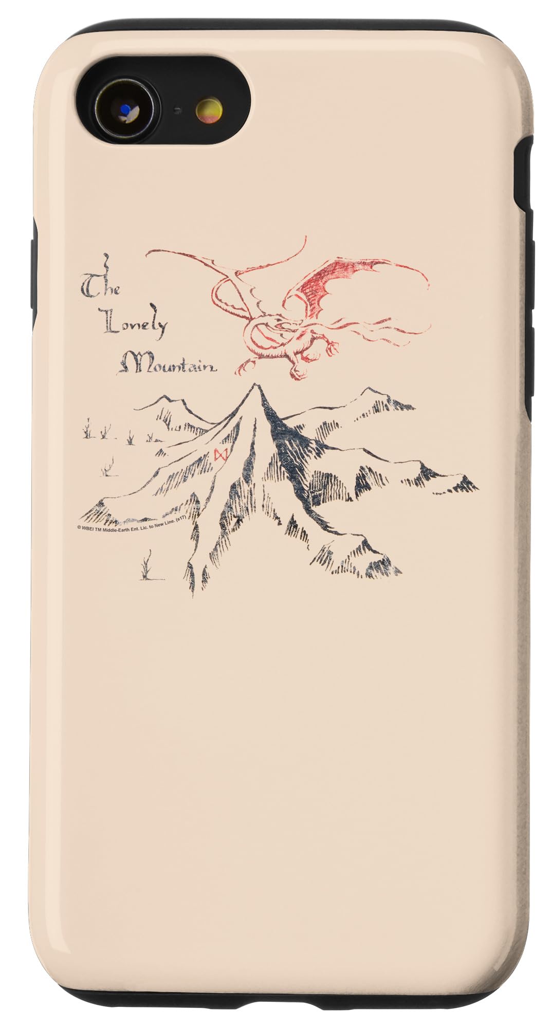 The Hobbit Lonely Mountain Case for iPhone SE (2020) / 7/8