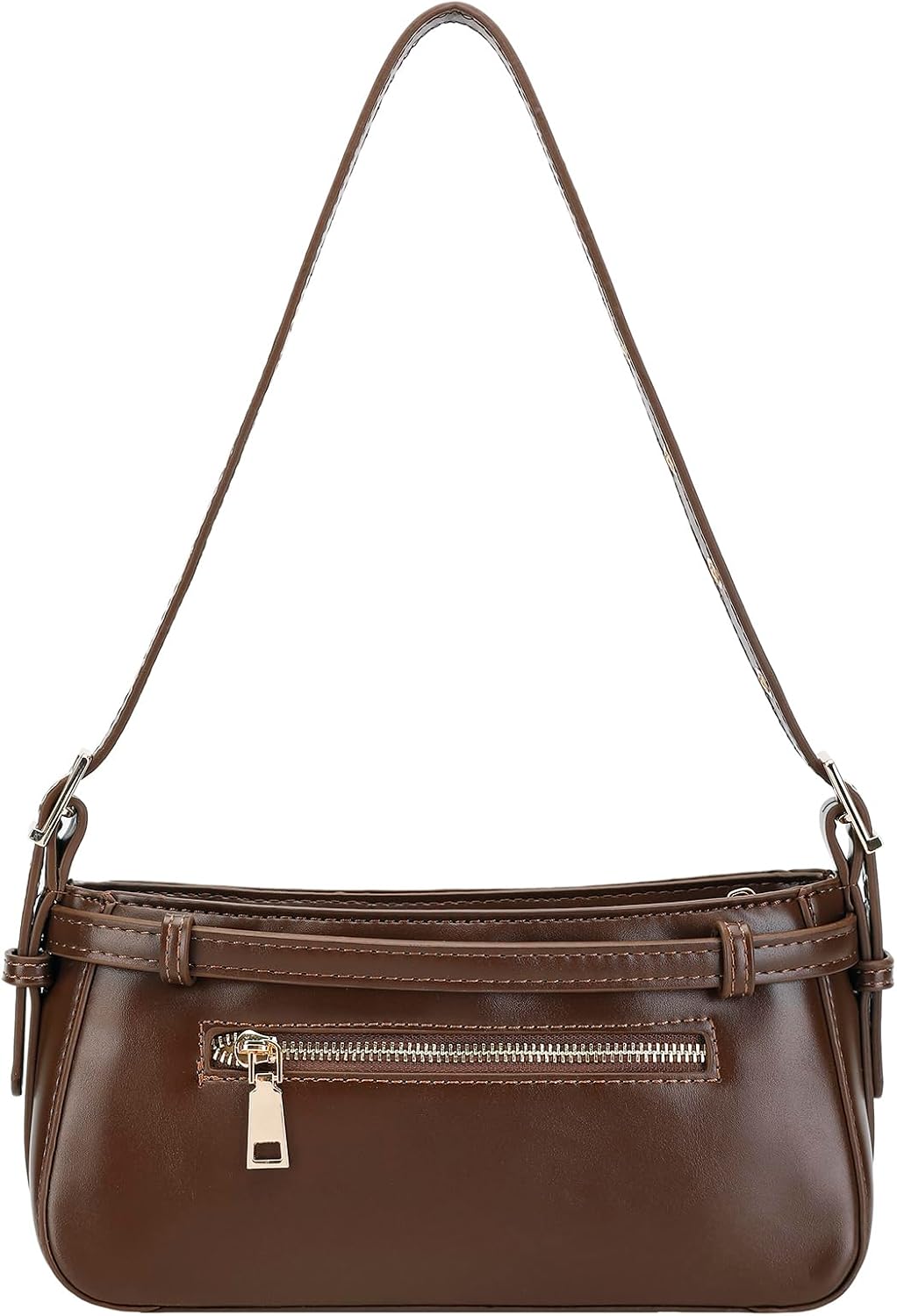 Leather Y2K Purse, Vintage Shoulder Bag for Women, Leather Crossboy Punk Handbag