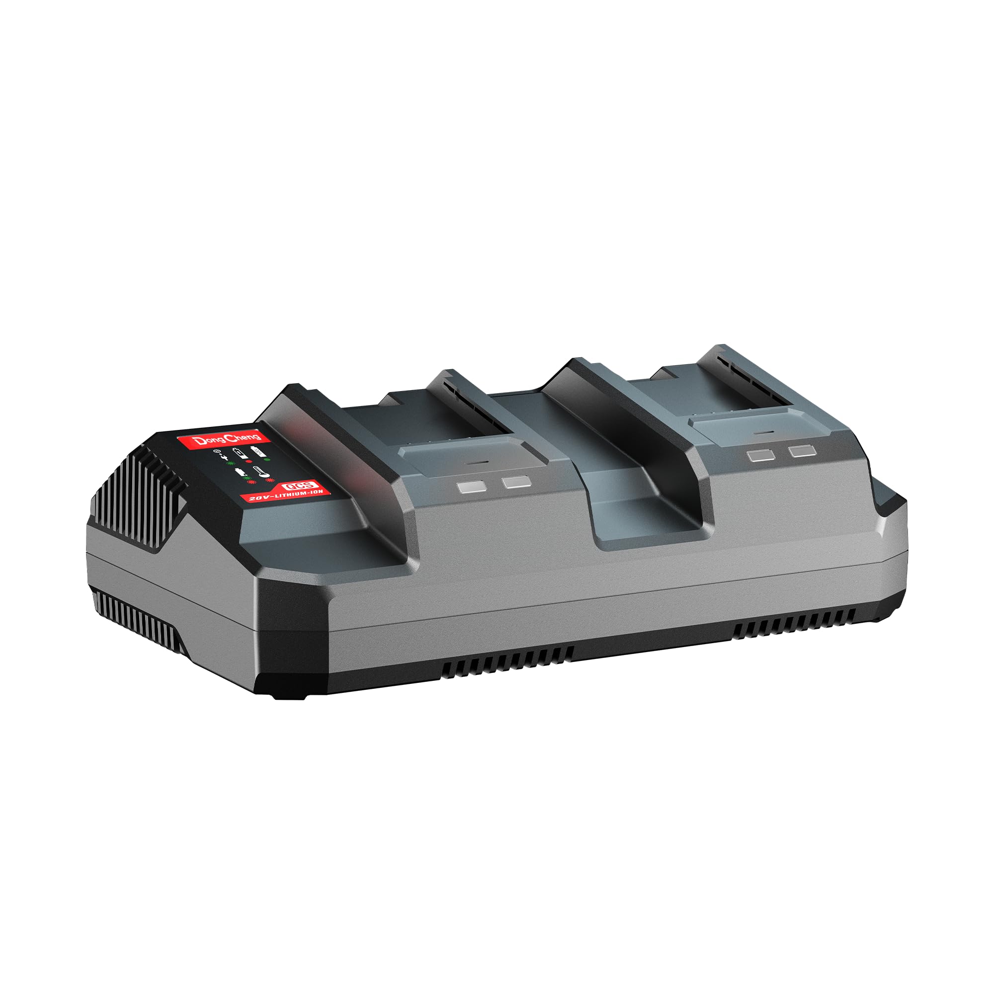 Dongcheng FFCL2040-2 - Cargador doble de iones de litio (18 V (40 V máx.)