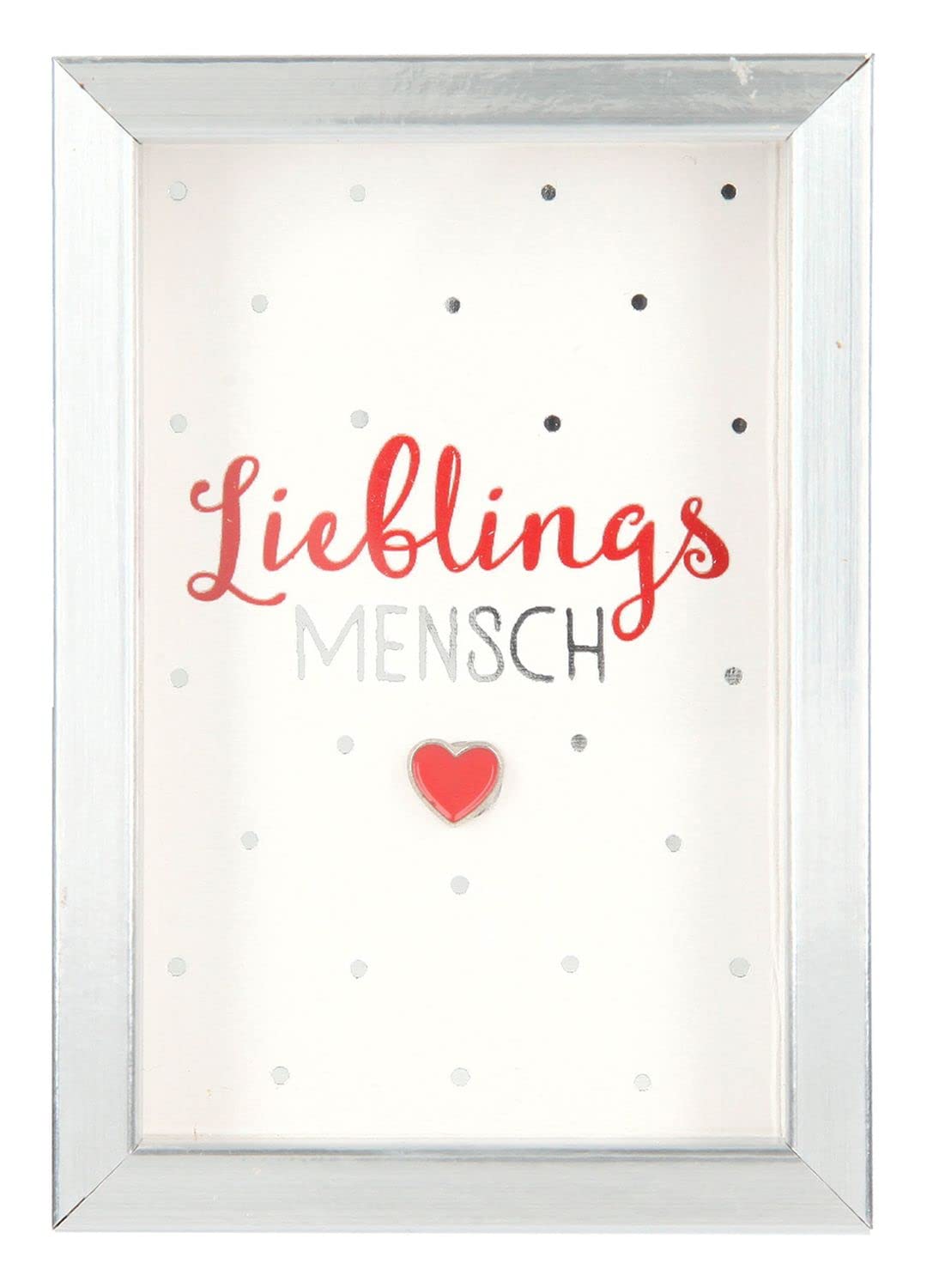 Depesche Bilderrahmen Mit Kompliment – Kleiner Deko-Rahmen Mit Spruch, Ideal Als Geschenk