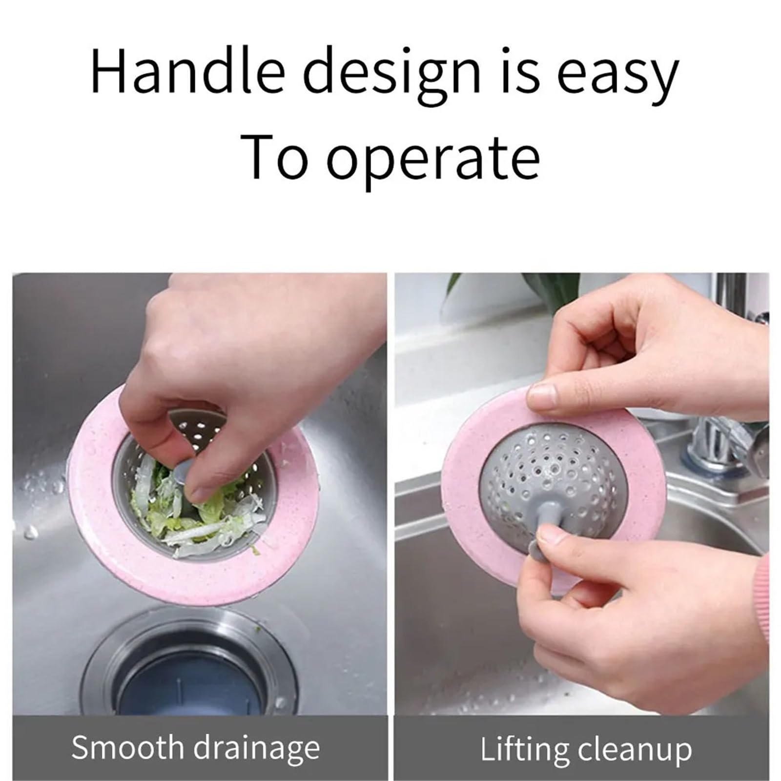 5 uds Filtro de Cocina colador baño Ducha desagüe Fregadero Cubierta Pelo alcantarillado Cesta Opcional para Bañera,Ducha