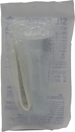 Miniatura 5 de Kit completo urinario 5 días 5 catéteres de condón externos auto-marino + bolsa para piernas de 25.4 fl oz + correas con un tubo de 5.9 pulgadas 5.9