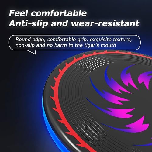 Mingurial Rechargeable 108 Led Flying Disc, 4 Color 175G Disc Outdoor Sports Anti-Lost, Light-Up Disc, Camping For Men/Teens/Boys/Kids, 1000X Brighter, Blue, Green, Red And Mixed Light #TOP5