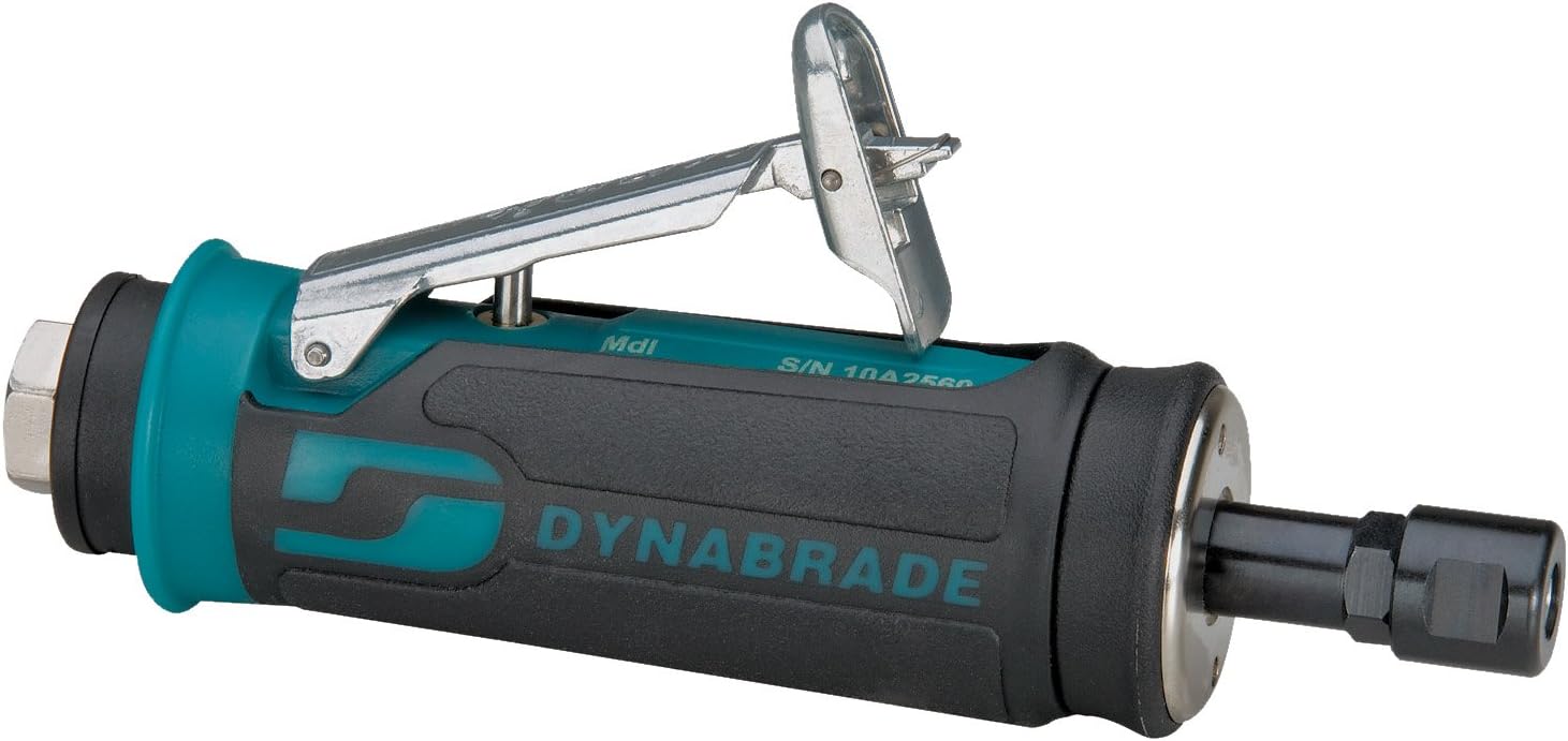 Dynabrade Die Grinder,0.4 hp,Straight,30,000 RPM, Black (48345)