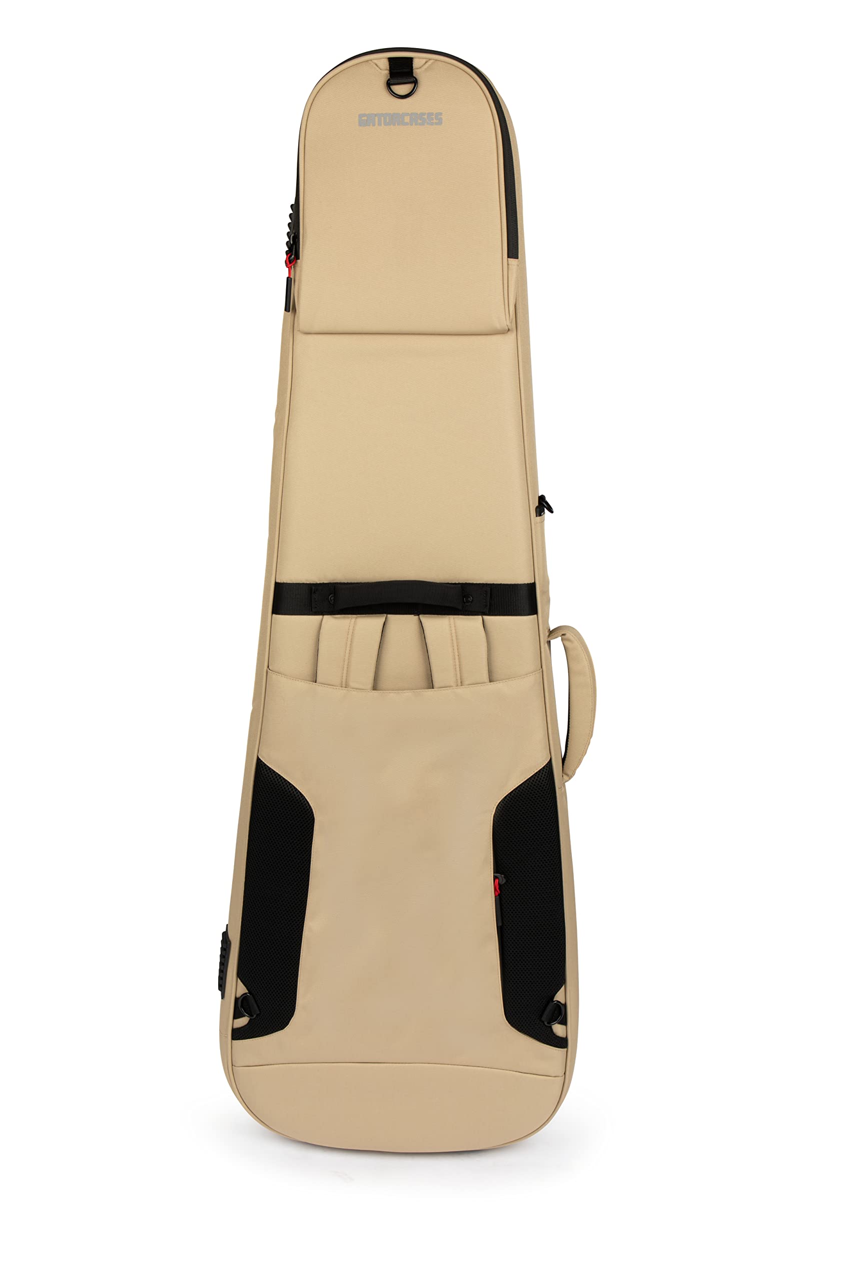 Gator Cases Icon Series Gig Bag Premium Resistente a la Intemperie para Bajos con Cremallera TSA; Caqui(G-ICONBASS-KHK)