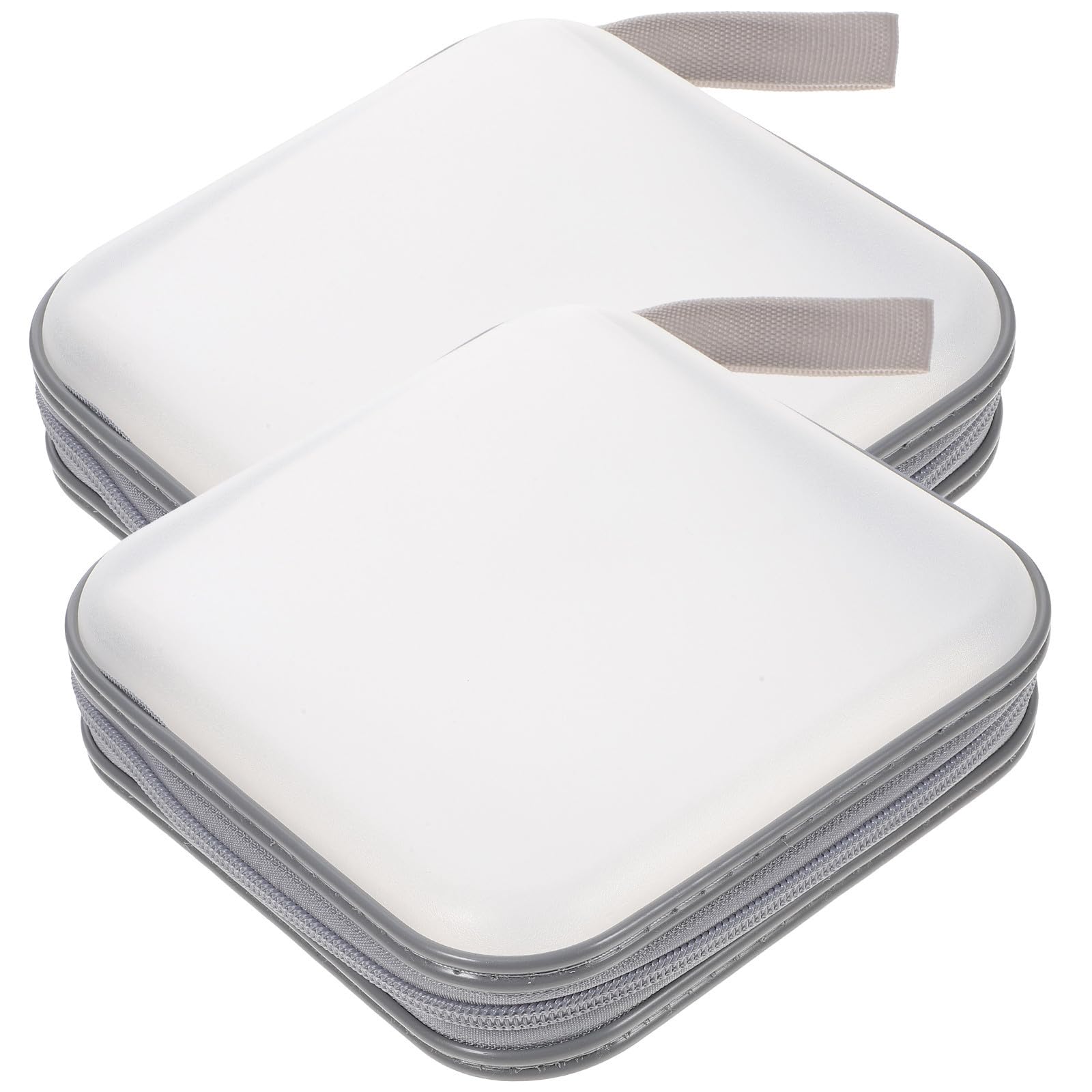 Caja de almacenamiento de plástico para DVD y CD compacto de viaje