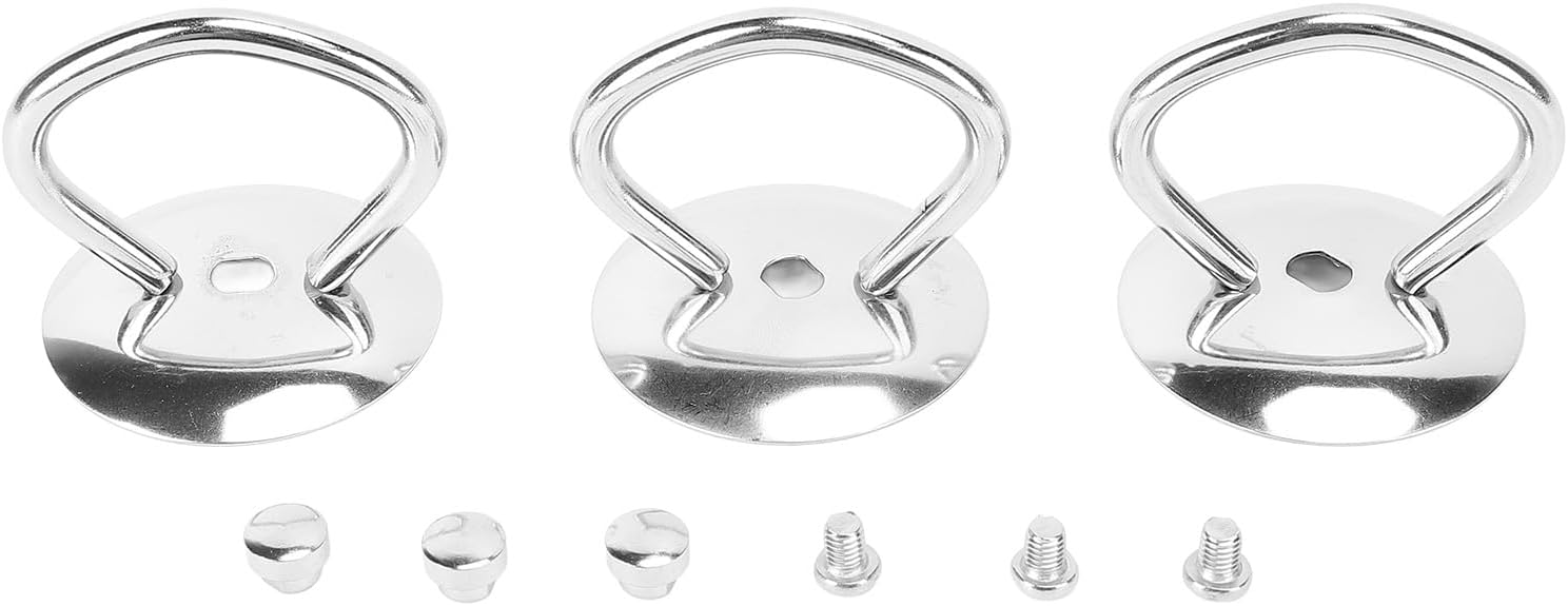 3 Piece Stainless Steel Cookware Set with Lid - Even Heat Distribution, Non-Stick, Suitable for Induction, Ideal for Home and Professional Cooking