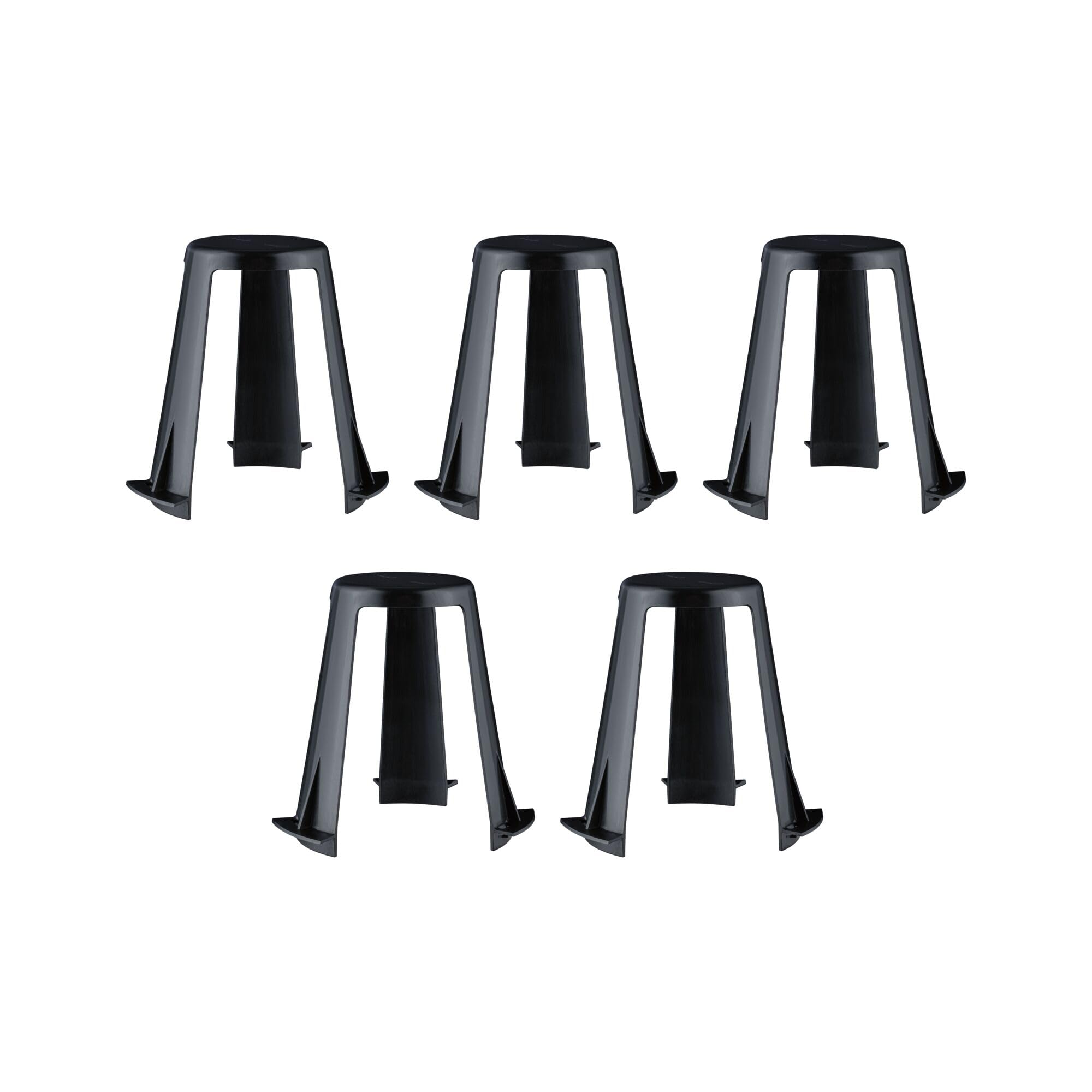 Paulmann Downlight Accessories Spacers for downlights 62-90mm 5-piece Set Black 92400