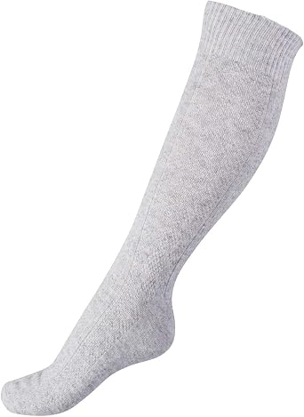 Finn Tack Horze Adult Womens Mens Grey Soft Warm Knee Comfortable Winter Socks US 10.5-14/EU 42-46