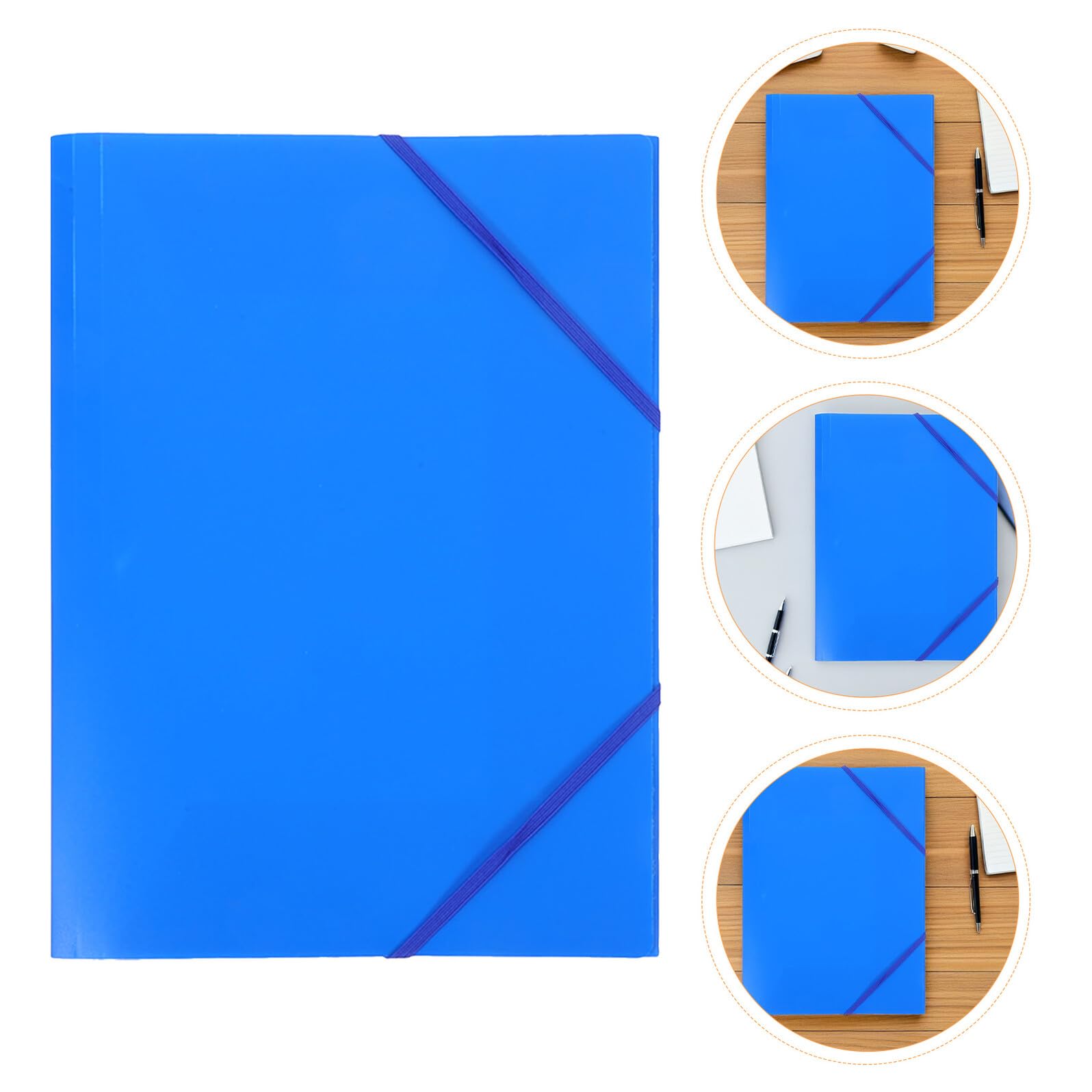 SHINEOFI Cartella Portadocumenti Elastica A4 in Plastica Resistente con Chiusura a Corda Set da 10 Pezzi Organizer Pieghevole per Ufficio Scuola e Viaggi Porta File Antistrappo per