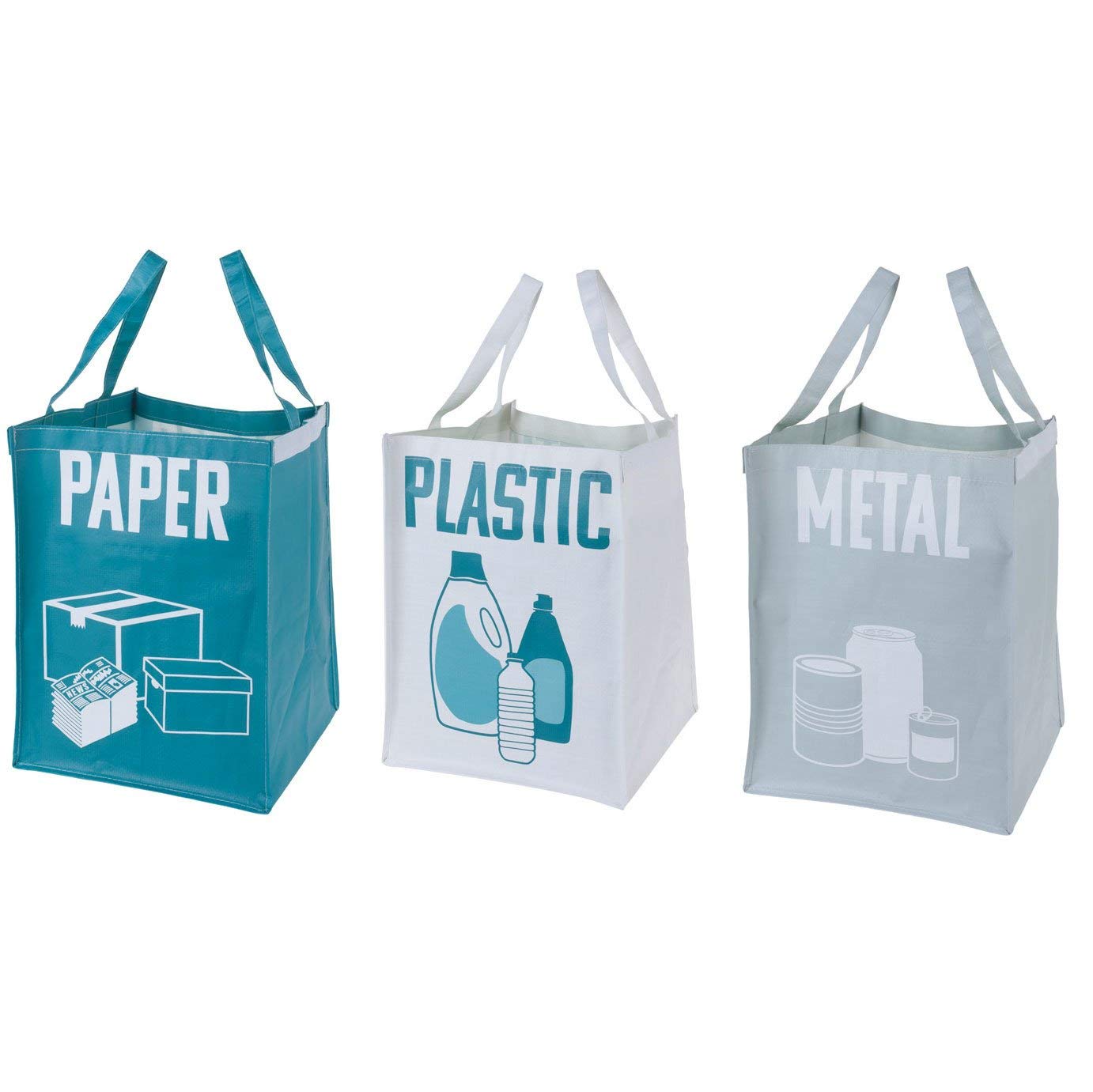 Sacchetti Per La Spazzatura Paper-Plastic-Metal Confezione Da 3 Unità-image