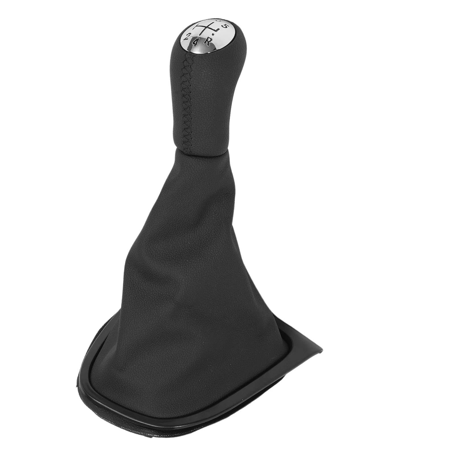 Deskonlove One Color Gear Stick Cover Head For Clio Iv 2012-2020 Black Boot Cover Gaitor Collar 5 Speed Gear Stick Gaiter